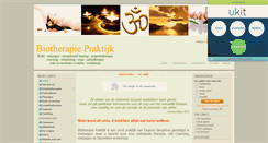Desktop Screenshot of biotherapie-praktijk.com